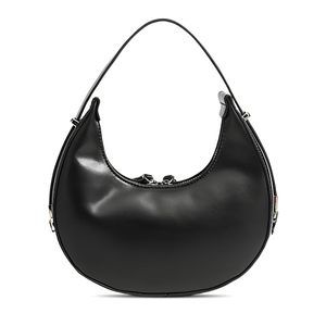 Clutch Purse Shoulder Handbags Crescent Bag Leather Zier Adjustable :O